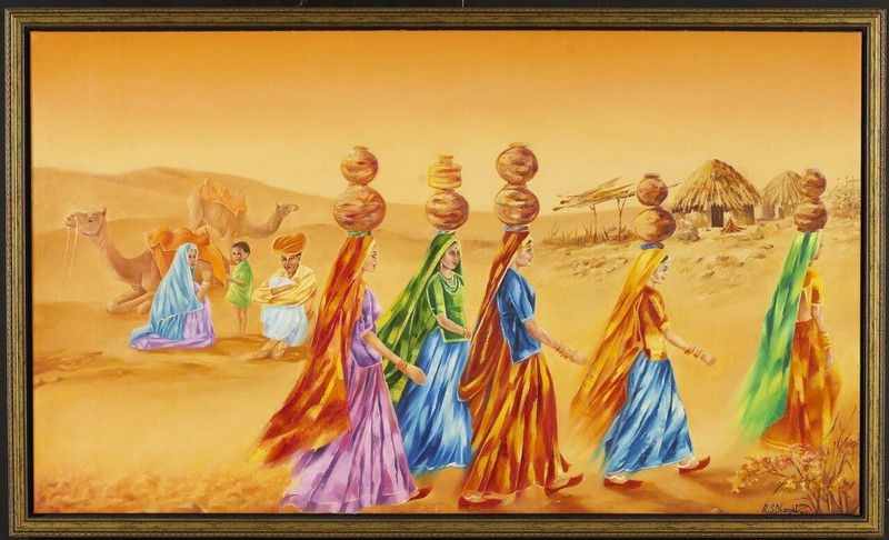 Poster Rajasthani Photo Sl-16270 (Wall Poster, 13x19 Inches, Matt Paper) Fine Art Print  (19.1 inch X 13.1 inch, Rolled)