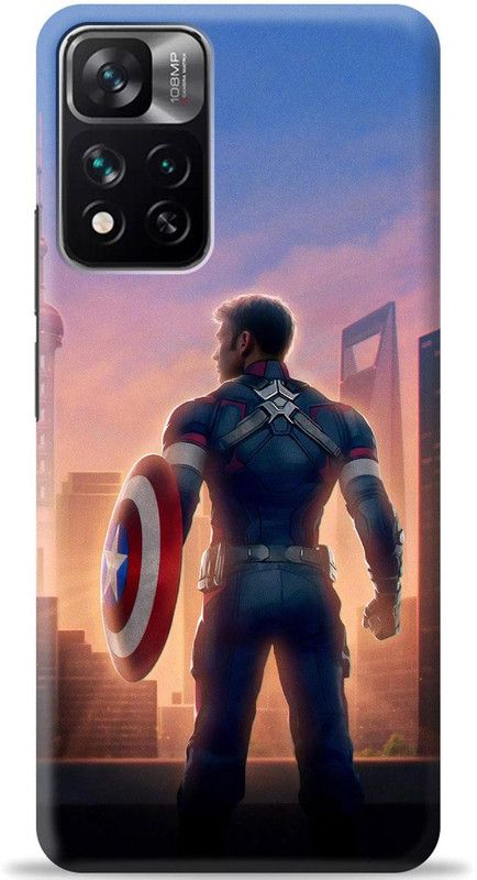Crafter Back Cover for Mi 11i Hypercharge  (Multicolor, Shock Proof, Pack of: 1)