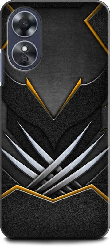 WallCraft Back Cover for OPPO A17, CPH2477 X MAEN, SILVER, COMIC, MARVAL, SUPERHERO  (Multicolor, Dual Protection, Pack of: 1)