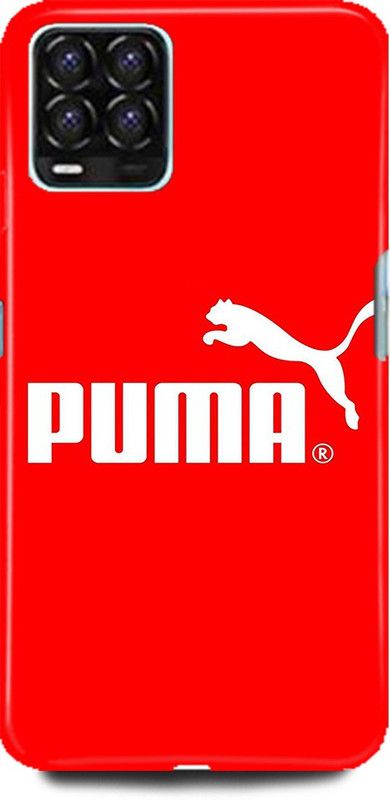 MP ARIES MOBILE COVER Back Cover for realme 8 Pro, puma Logo puma Symbol puma Embolem Panther Lion Red puma  (Multicolor, Hard Case, Pack of: 1)