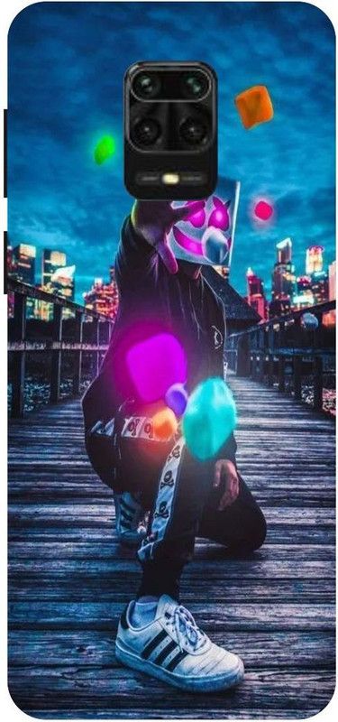 THE NARAYANA COLLECTIONS Back Cover for REDMI NOTE 10 LITE-MARSHMELLO,SMOKE,SMILE,NEON  (Multicolor, Hard Case, Pack of: 1)