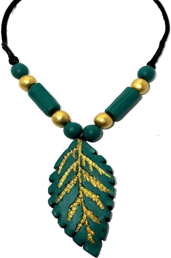 Terracotta Necklace Plastic Necklace