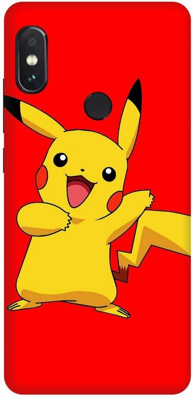 play fast Back Cover for Mi Redmi Note 5 Pro  (Yellow, Red, Pack of: 1)