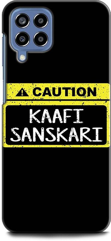 WallCraft Back Cover for SAMSUNG Galaxy M33 5G KAAFI SANSKARI, MOTIVATIONAL, QUOTES, POSITIVE  (Multicolor, Dual Protection, Pack of: 1)