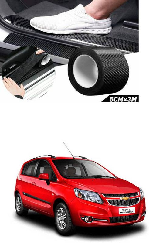 APICAL Plastic Car Door Guard  (Black, Pack of 1, Maruti, Sail UVA)