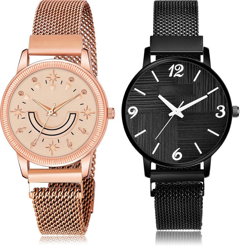 Analog Watch - For Women New Wrist 2 Watch Combo For Women And Girls - GW68-GM225