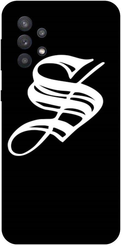 THE NARAYANA COLLECTIONS Back Cover for SAMSUNG GALAXY A32-S,STYLISH,NAME,LATTER,ALPHABET,LOVE  (Multicolor, Hard Case, Pack of: 1)