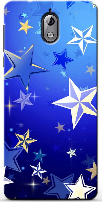 Cooldone Back Cover for Nokia 3.1 Mobile Back Cover  (Multicolor, Grip Case, Silicon, Pack of: 1)