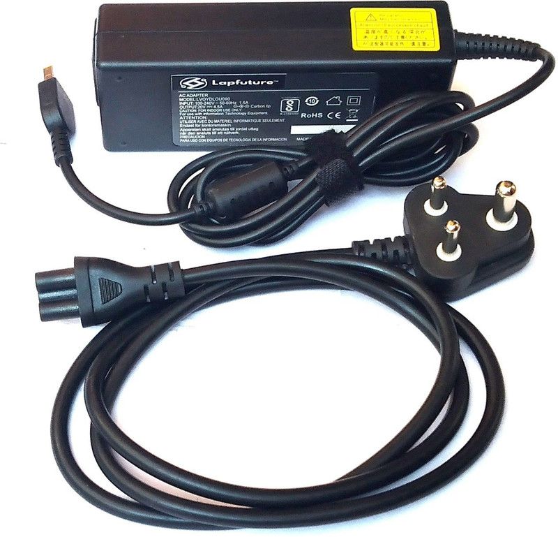 Lapfuture T540 90 W Adapter  (Power Cord Included)