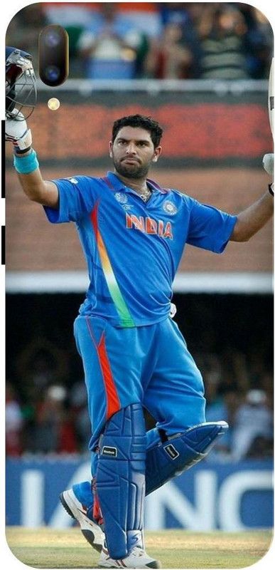 THE NARAYANA COLLECTIONS Back Cover for VIVO V11 PRO-1804-YUVRAJ,SINGH,YUVI,IPL,CRICKETER  (Multicolor, Hard Case, Pack of: 1)