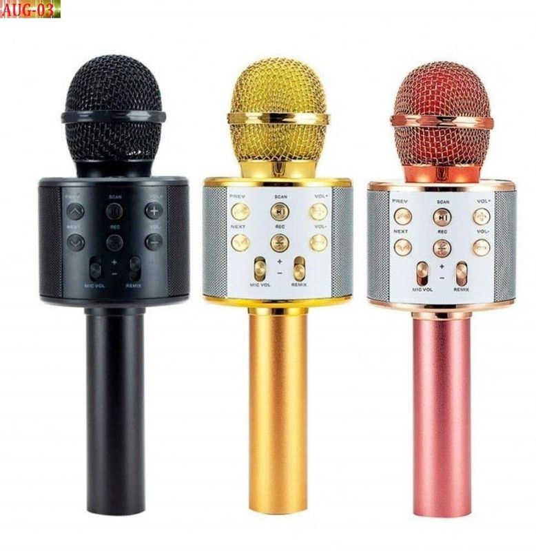 jorugo J1059 PLUS(WS858) BLUETOOTH WIRLESSMic Color may vary (Pack of 1) Microphone