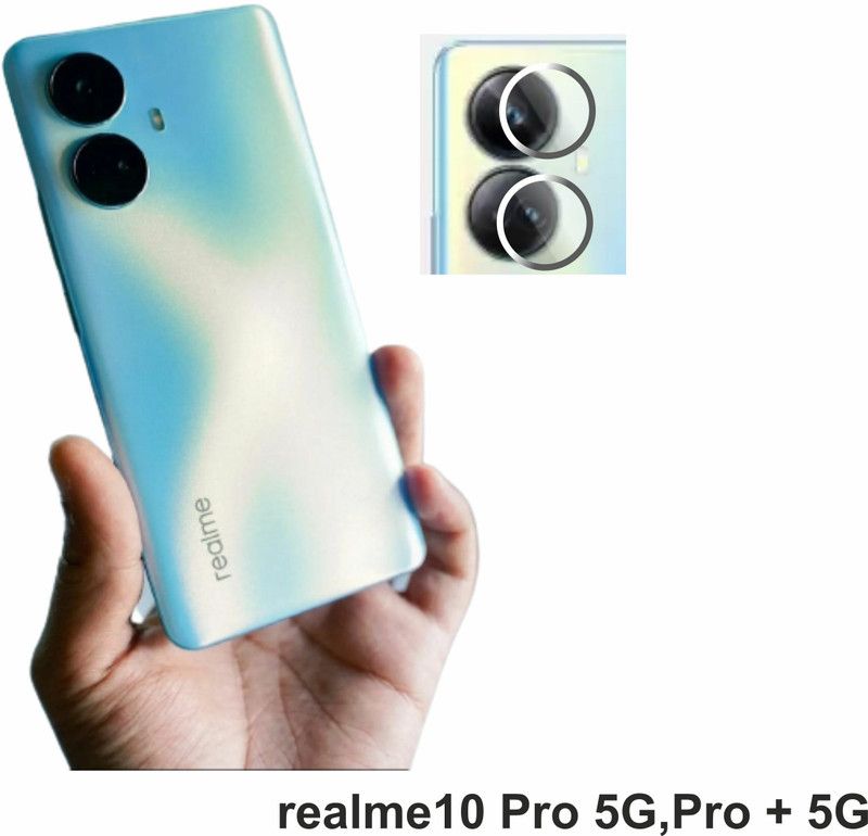 JSGROWITTECH Back Camera Lens Ring Guard Protector for realme 10 Pro 5G,Pro + 5G,camera lens  (Pack of: 1)