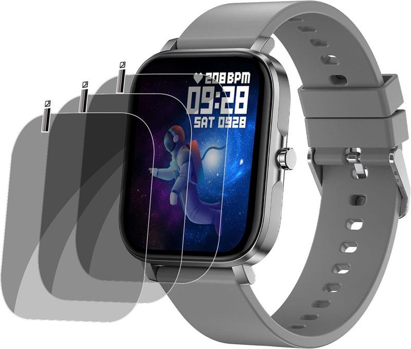 TZWE Screen Guard for Fire-Boltt Epic SMART WATCH SCREEN GUARD  (Pack of 3)