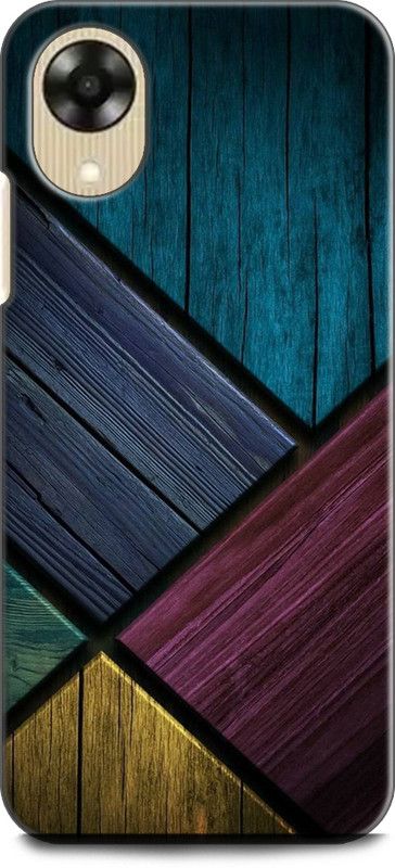 WallCraft Back Cover for OPPO A17K, CPH2471 WALL, BLUE WALL, TEXTURE, ABSTRACT ART, COLORFUL  (Multicolor, Dual Protection, Pack of: 1)