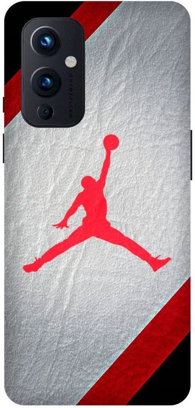 FRONK Back Cover for OnePlus 9 5G, LE2111, JORDAN, SIGN, LOGO, DESIGN  (Red, Hard Case, Pack of: 1)