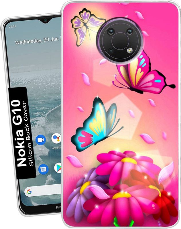 ChetraStore Back Cover for Nokia G10  (Multicolor, Waterproof, Silicon)