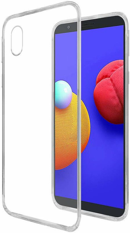 Teqto Back Cover for SAMSUNG M01 CORE  (Transparent, Flexible, Silicon)