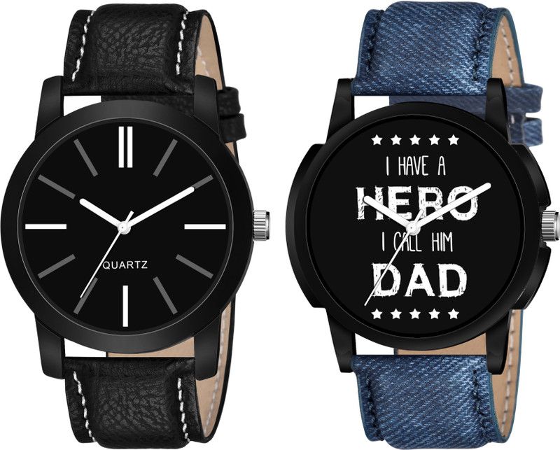 New Latest Designer Combo of 2 Analog Watch - For Men 05-07