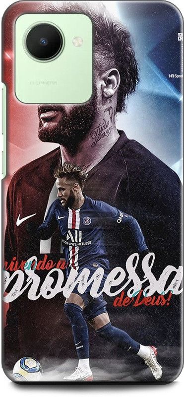 WallCraft Back Cover for Realme C30s, RMX3690 NEYMAR, JR, SOCCER, FOOTBALL, SPORT  (Multicolor, Dual Protection, Pack of: 1)