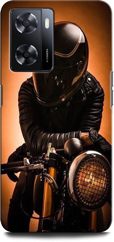 GRAFIQE Back Cover for OPPO A57 New BIKE, BULLET, RIDE, RIDER, ROYAL ENFIELD, BOY  (Multicolor, Shock Proof, Pack of: 1)