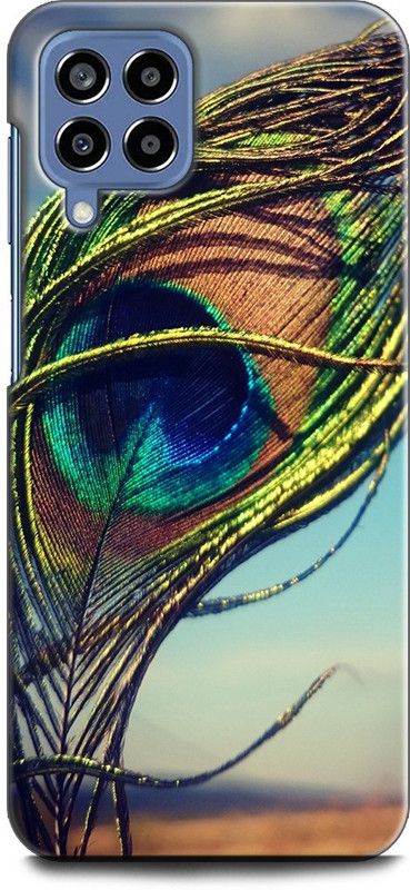 WallCraft Back Cover for SAMSUNG Galaxy M33 5G MOR PANKH, PEACOCK, FEATHER  (Multicolor, Dual Protection, Pack of: 1)