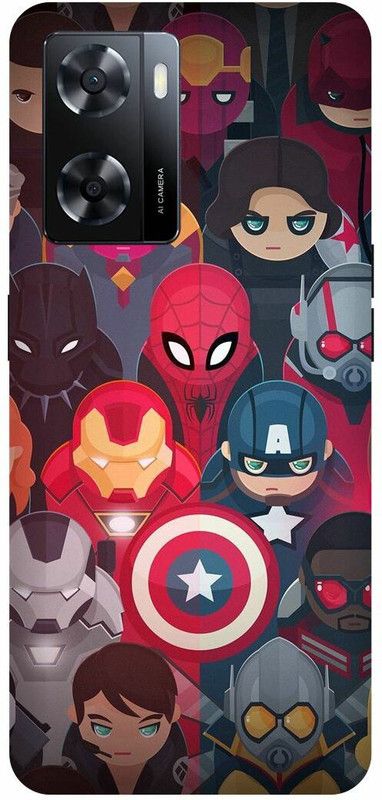 Dimora Back Cover for OPPO A57, CAPTAINAMERICA SHIELDAVENGER MARVEL COMIC ENDGAME  (Multicolor, Hard Case, Pack of: 1)