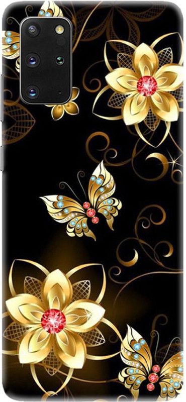 PNBEE Back Cover for Samsung Galaxy S20 Plus, SM-G985 - Butterfly Print  (Multicolor, Hard Case, Pack of: 1)