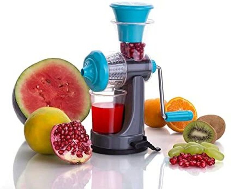 rudraCreation Plastic Hand Juicer  (Multicolor)