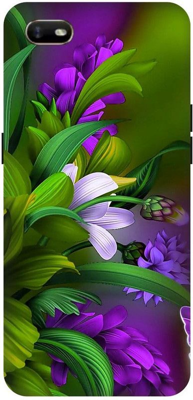 JUGGA Back Cover for realme C2, RMX1941, GREEN, LEAF, NATURE, FLOWER, GRAPHIC  (Green, Hard Case, Pack of: 1)