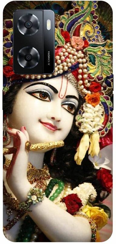 Dimora Back Cover for OPPO A 57e, RADHAKRISHNA KRISHNAKANHIYA KRISHANJI GOD  (Multicolor, Hard Case, Pack of: 1)