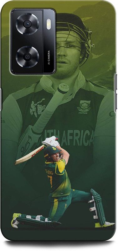 GRAFIQE Back Cover for OPPO A57e AB DE VILLIERS, CRICKET, BATSMAN, SPORTS  (Multicolor, Shock Proof, Pack of: 1)