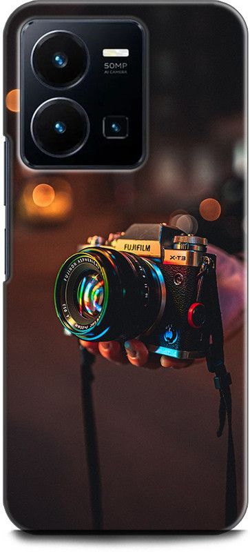 WallCraft Back Cover for Vivo Y35, V2205 CAMERA, CAMERA LENS, GLARE, PHOTOGRAPHY  (Multicolor, Dual Protection, Pack of: 1)