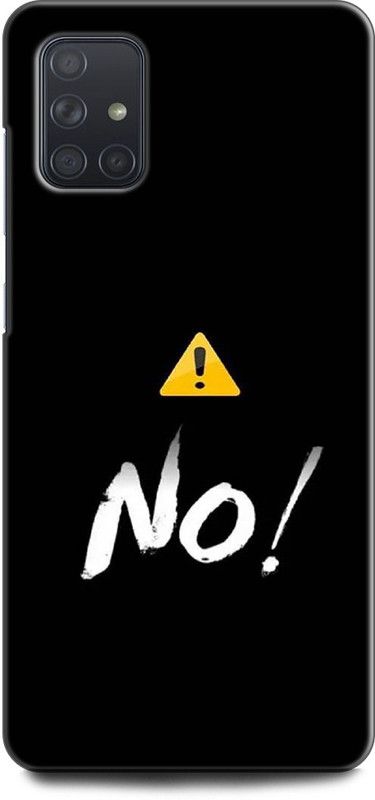 Afterglow Back Cover for SAMSUNG Galaxy A51 NO, PHONE, LOCK  (Multicolor, Shock Proof, Pack of: 1)