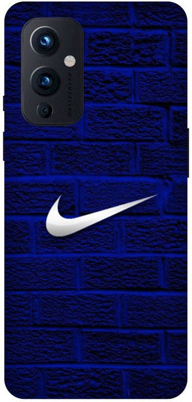 FRONK Back Cover for OnePlus 9 5G, LE2111, NIKE, SIGN, LOGO, JUST, DO, IT, DESIGN  (Blue, Hard Case, Pack of: 1)