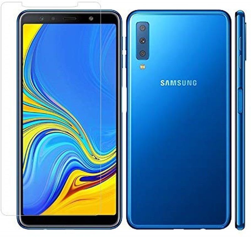 DSCASE Tempered Glass Guard for Samsung Galaxy A7 2018 Edition  (Pack of 1)