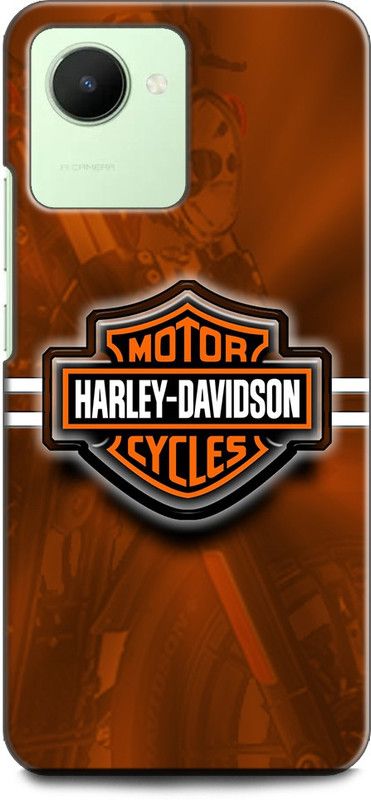 WallCraft Back Cover for Realme C30, RMX3581 BIKE, BIKE LOVER, SUPERBIKE, RACER, HARLEY DAVIDSON  (Multicolor, Dual Protection, Pack of: 1)