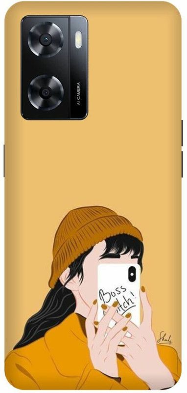 Dimora Back Cover for OPPO A57 ,GRIL ATTUIED COOL SELFEE  (Multicolor, Hard Case, Pack of: 1)