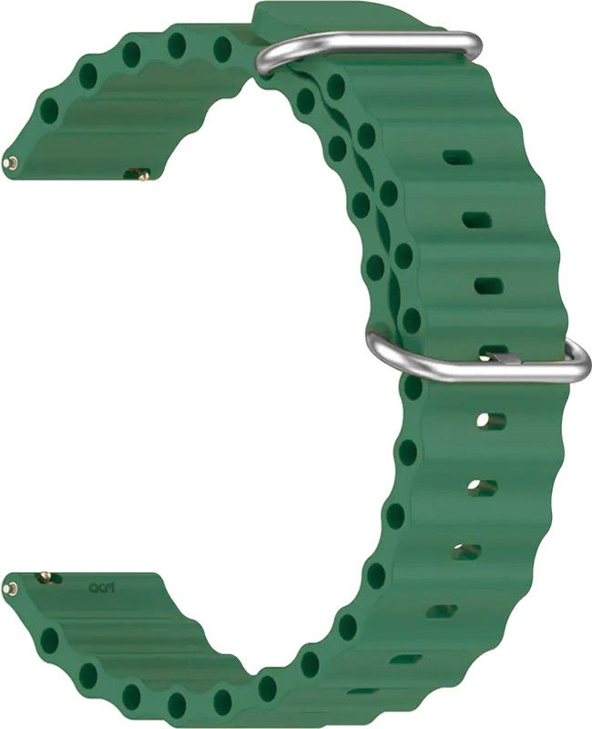 ACM Watch Strap Silicone Smart for Fire-Boltt Celcius Bsw059 Belt Turquoise Green Smart Watch Strap  (Green)