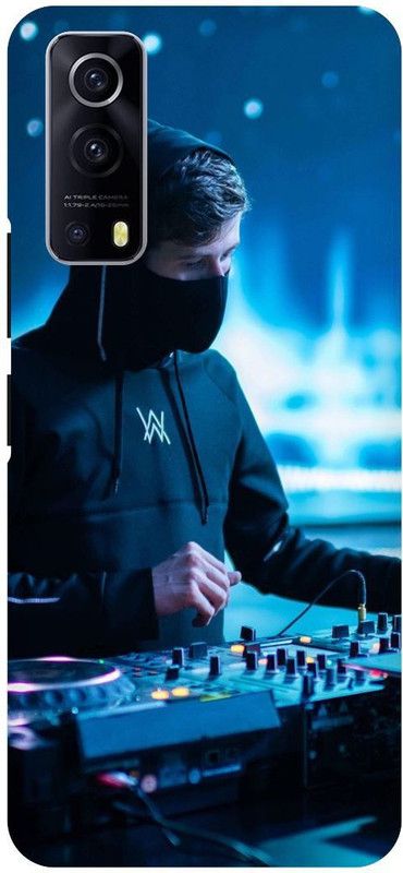 THE NARAYANA COLLECTIONS Back Cover for IQOO Z3- V2073A-DH,ALAN,WALKER,MUSIC,HACKER  (Multicolor, Hard Case, Pack of: 1)
