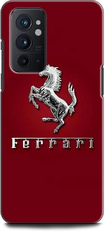 WallCraft Back Cover for OnePlus 9RT 5G FERRARI, FERRARI LOGO, FERRARI SYMBOL  (Multicolor, Dual Protection, Pack of: 1)