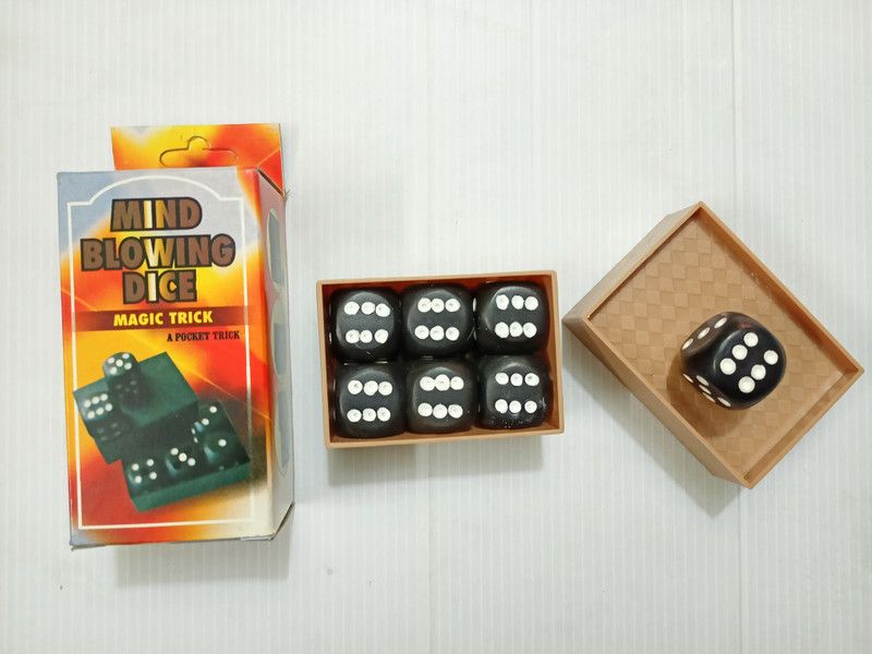 A SARKAR MAGIC WORLD Mind Blowing DICE Magic 1 Magic Tricks  (Age: 7 YEARS AND UP)
