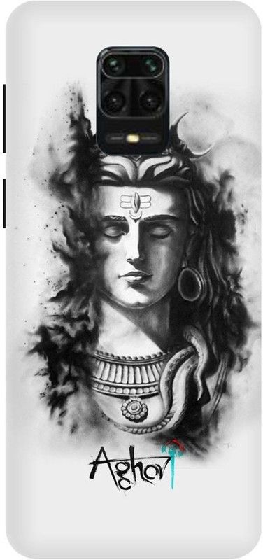 THE NARAYANA COLLECTIONS Back Cover for REDMI NOTE 10 LITE-AGHORI,SHIV,JI,BHOLENATH,MAHADEV,BABA  (Multicolor, Hard Case, Pack of: 1)