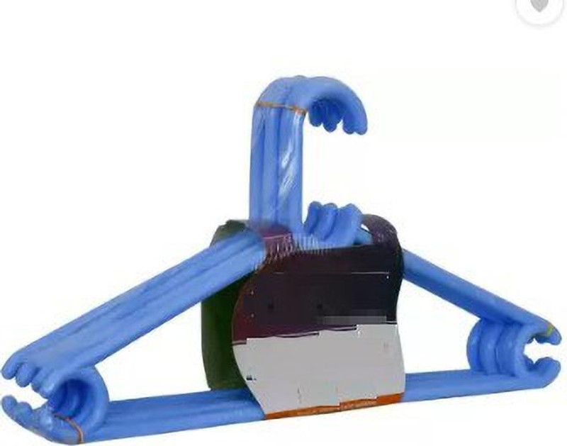 shukla Plastic Shirt Hanger For Shirt  (Blue)