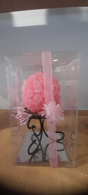 Candle01 Candle  (Pink, Pack of 1)
