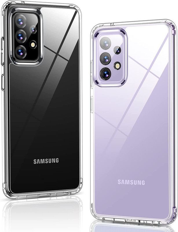 DropFit Back Cover for Samsung Galaxy A52S 5G  (Transparent, Flexible)