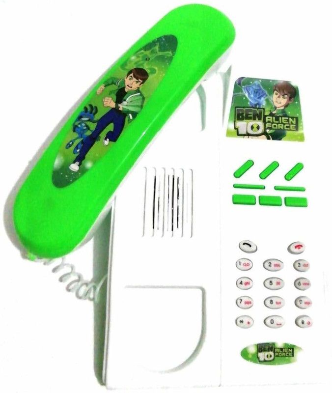 JohnMacc Musical Telephone Battery Operated Telephone for Kids  (Multicolor)