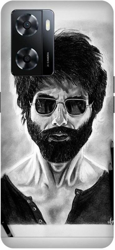 Dimora Back Cover for OPPO A 57e ,KABIR SINGH SAHIDKAPOOR ACTOR LOVER MOOD  (Multicolor, Hard Case, Pack of: 1)