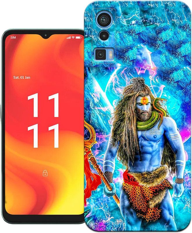 Kridha Back Cover for LAVA BLAZE PRO back cover | LZX404 back cover | Design_107  (Multicolor, Flexible, Silicon)