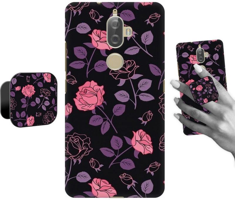 COBIERTAS Back Cover for Lenovo K8 Plus  (Multicolor, Cases with Holder, Pack of: 1)