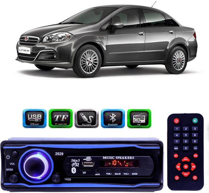 Genipap STEREO-999 BLUETOOTH/USB/SD/AUX/FM/MP3 (BLUE & Black)-110 Car Stereo  (Single Din)